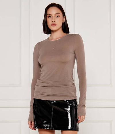 Блузка MULAN Pinko - коричневый(102056 A24I)