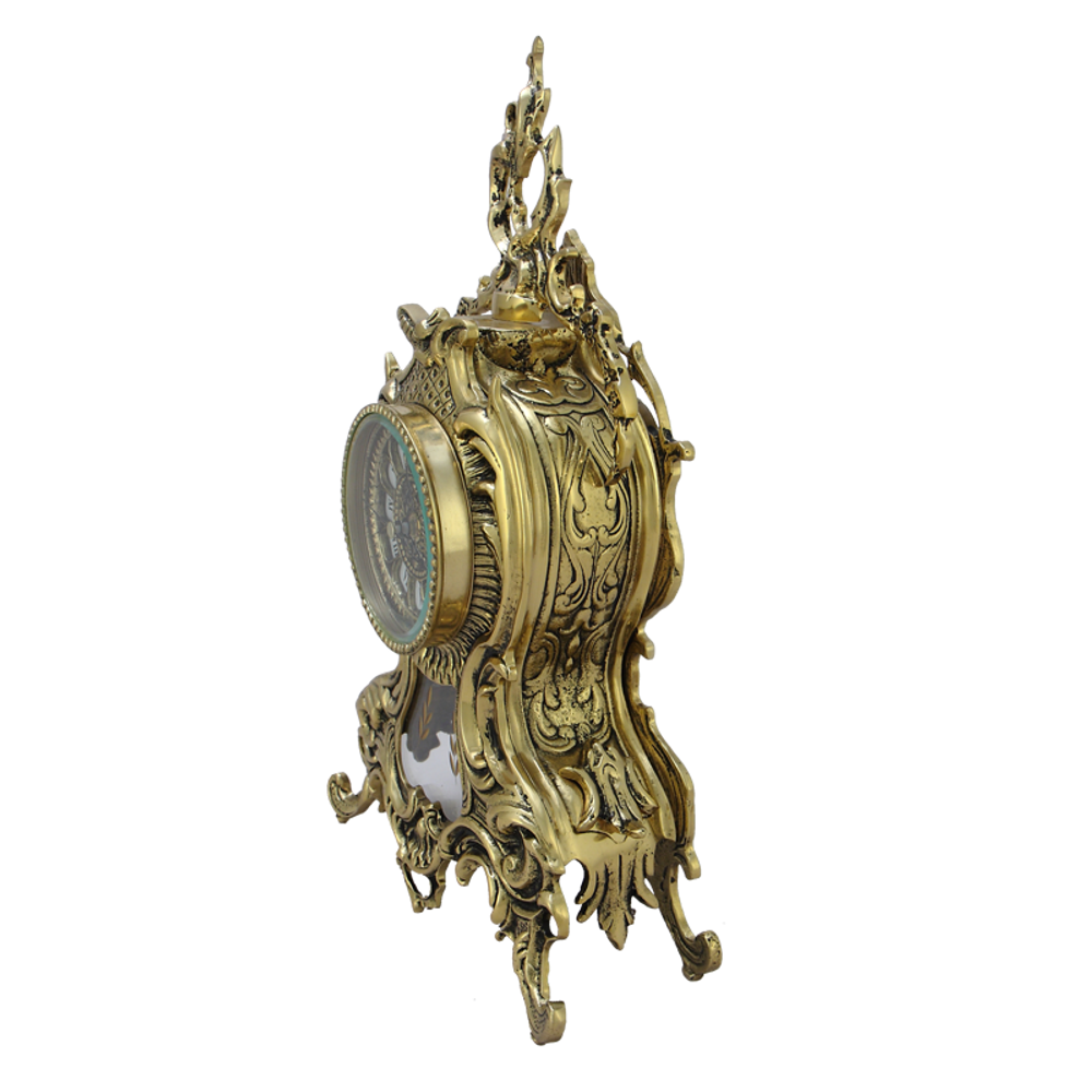 Bello De Bronze Часы Ласу каминные с маятником, золото