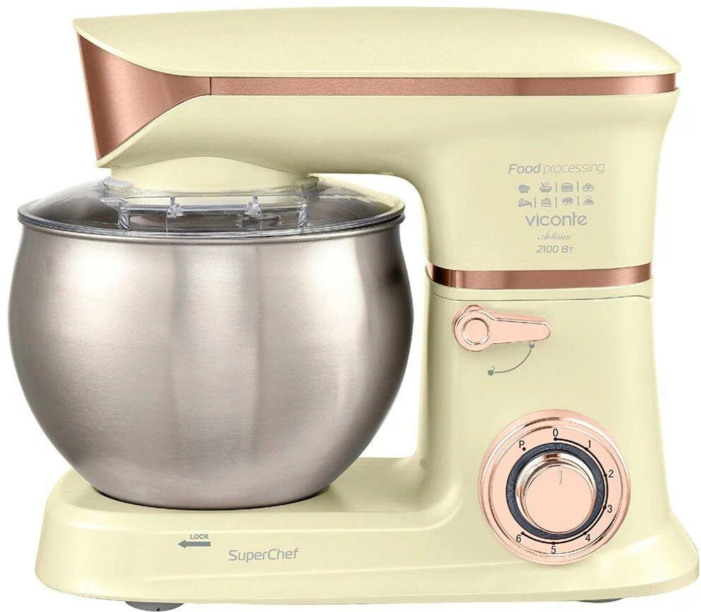 Миксер-тестомес Viconte VC-1346 (6.5)