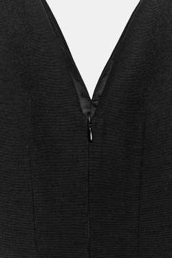 ZARA КОРОТКОЕ ПЛАТЬЕ — ZW COLLECTION, ЧЕРНЫЙ
