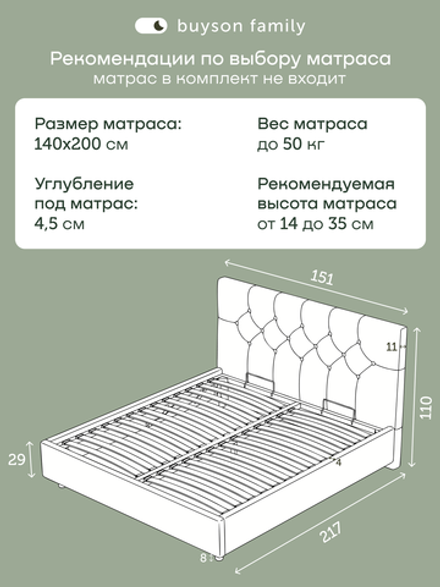 Кровать БайСтронг (велюр)