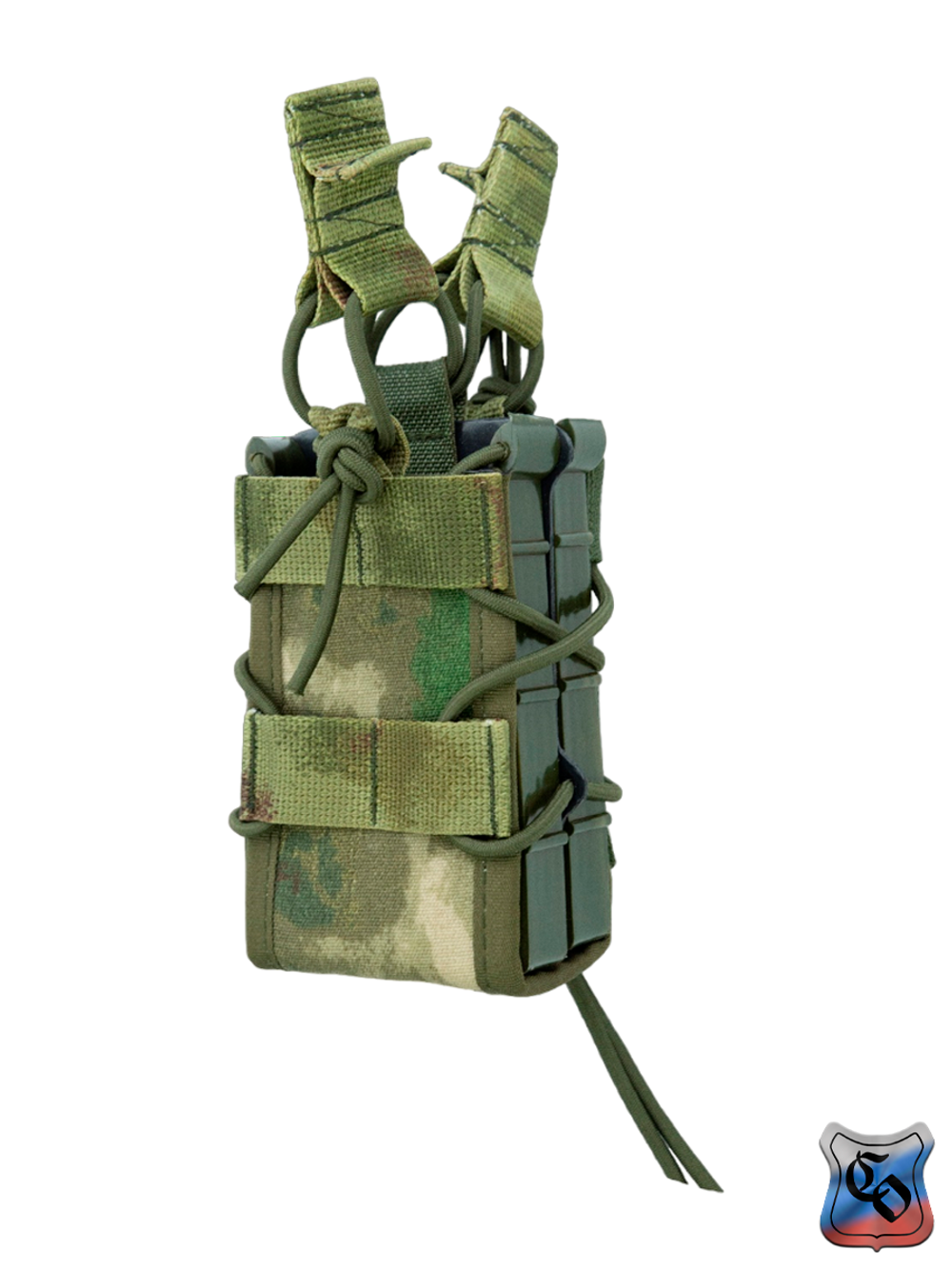Подсумок SSO АКМ 2 RAID MOLLE без клапана и с утяжкой (Мох)