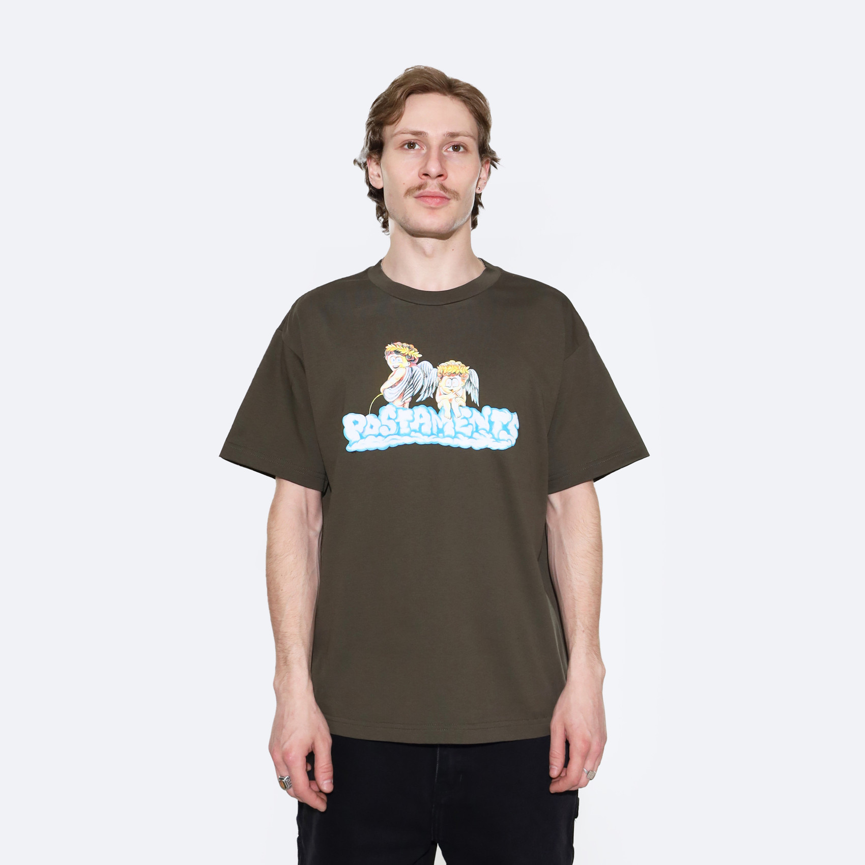 Футболка Postaments Cupids (khaki) артикул: - купить в магазине Дайс