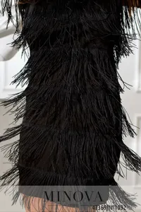 Платье 1092-чёрный Minova