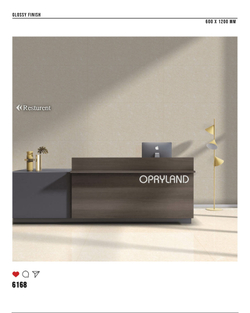 Керамогранит glossy №2 60х120, 6168