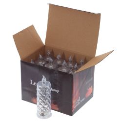 GAEM Изделие декоративное "Свеча" (подсветка, 3xLR54) (блок 12шт), D 5 см, L5 W5 H15,5 см