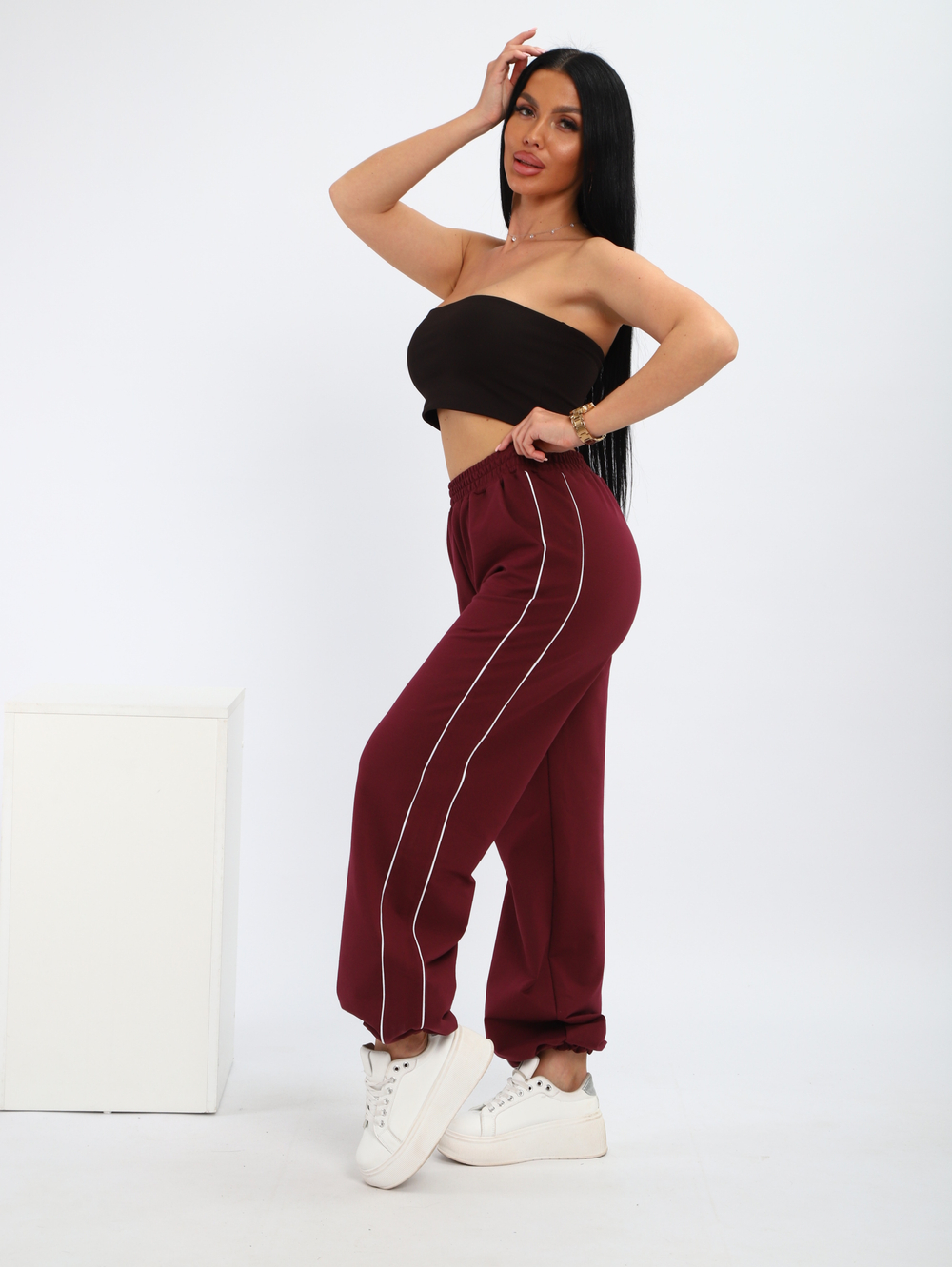 Брюки "Б-018" бордо