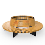 Скамейка Rail Road 03 круг