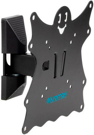 Кронштейн ЖК KROMAX  Casper-202 20-43" 30 кг. накл. 15°, пов. 90°, колено 1, черный (47566)