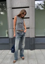 Джинсы boyfriend vintage