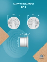 Вентилятор накладной RF D125 AURAMAX