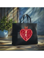 Термонаклейка на одежду, термопринт Гранат