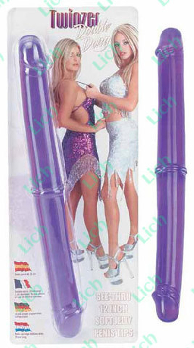 Двухсторониий фаллоимитатор Twinzer Double Dong