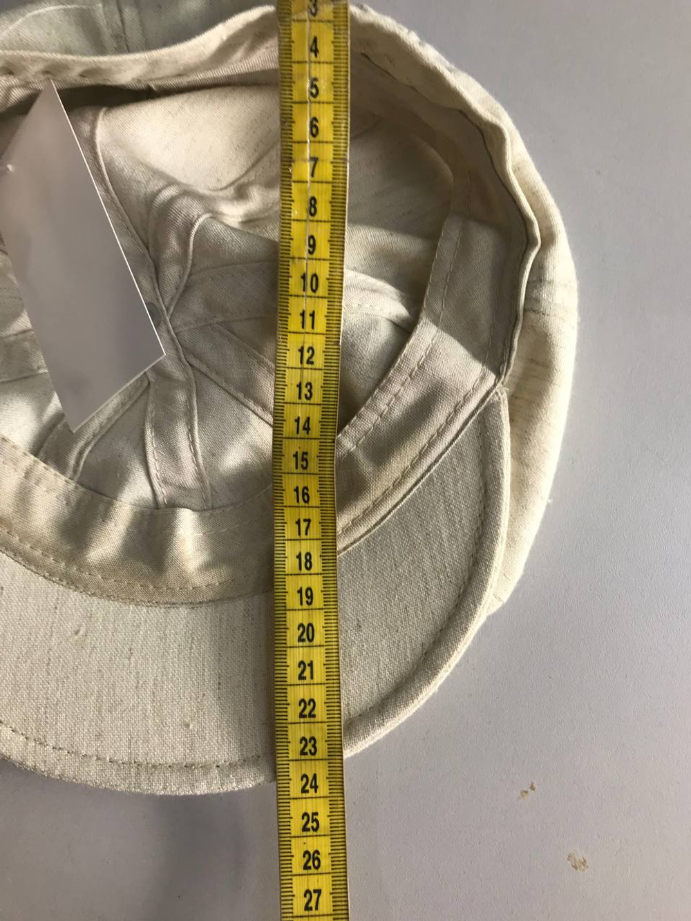 Кепи льняная детская