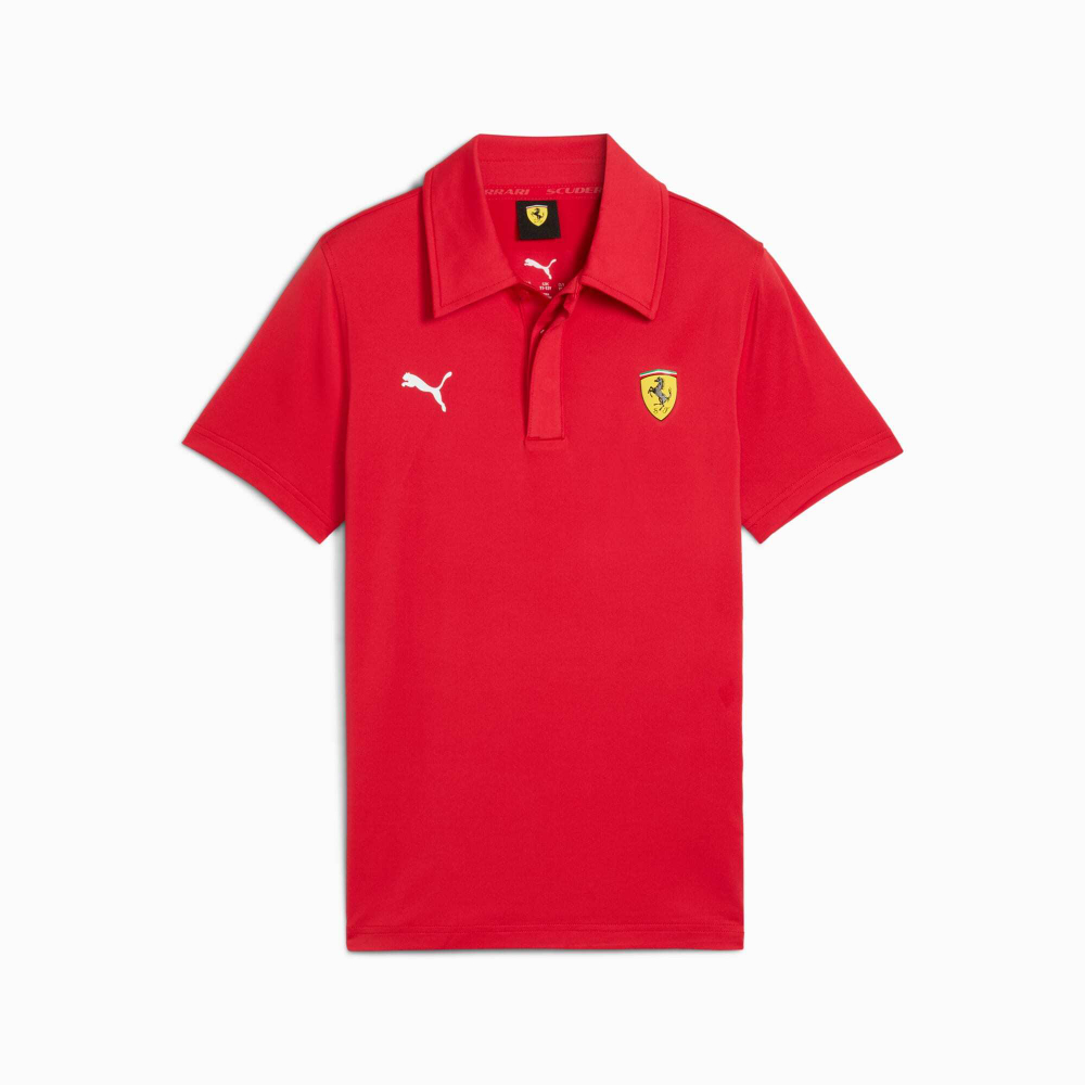 PUMA X SCUDERIA FERRARI ПОЛО SPORTSWEAR, КРАСНЫЙ