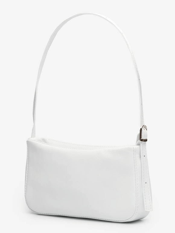 сумка багет белый