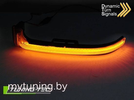 Повторители поворота IN THE MIRROR SMOKE LED SEQ для PEUGEOT 3008 16- / 5008 17-