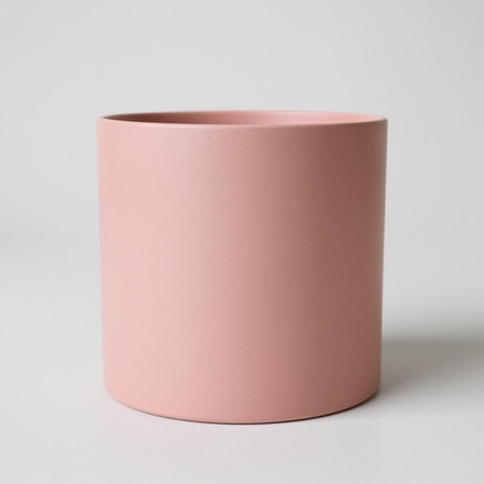 Шляпная коробка без крышки и лент 24х25 см Цвет; Нежно розовый.