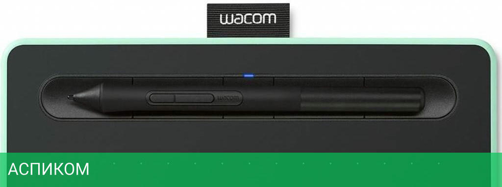 Графический планшет Wacom Intuos S Bluetooth Pistachio (CTL-4100WLE-N)