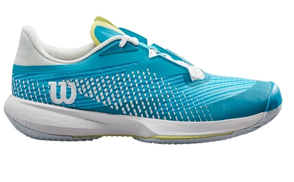 Женские теннисные кроссовки Wilson Kaos Swift 1.5 Clay W - algiers blue/white/snny limy