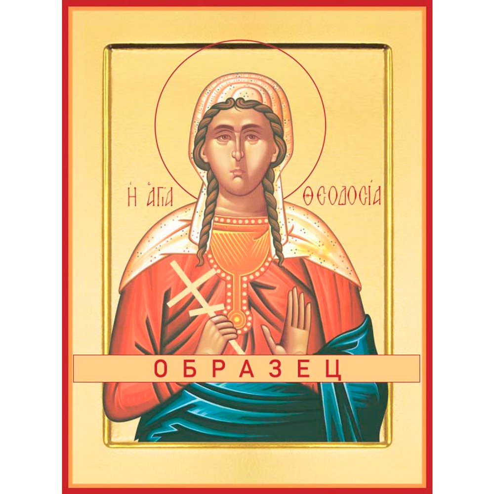 Преподобномученица Феодосия Константинопольская Св-86 (прпмч/Ф/1/1)