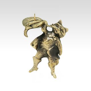 Подсвечник "Кот в сапогах"