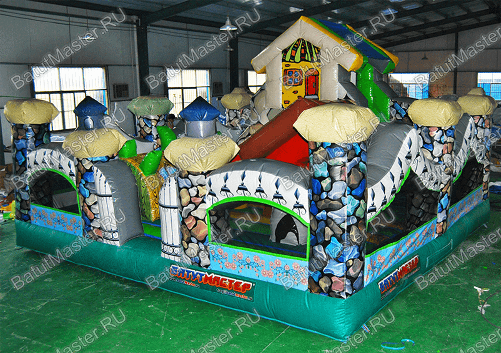 Коммерческий надувной батут "Терем" 6*6*4 м