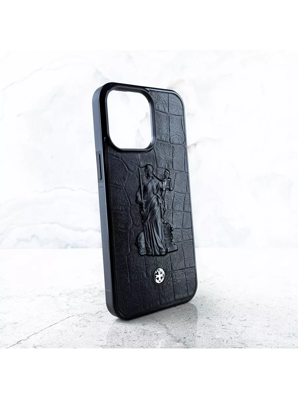 Чехол iPhone 15 - Euphoria Lawyer Themis CROC leather
