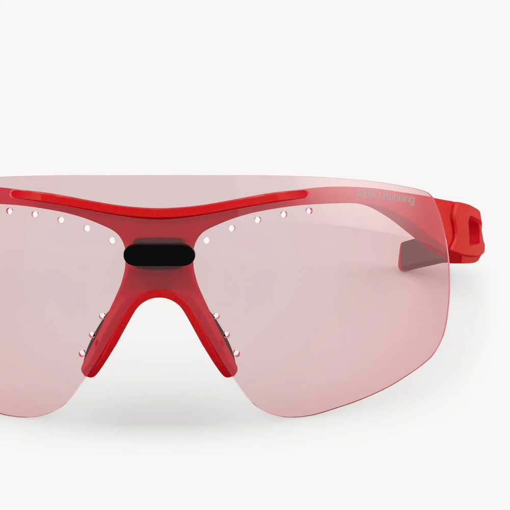 Спортивные очки Siols / AERO.Running / Vario Clear 10-75% Red Mirror / Photochromic Lens / Racing Red
