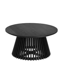 Журнальный столик Irune Ø80 см черный
