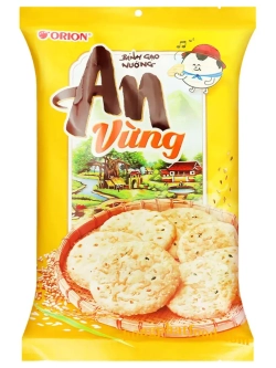 Рисовые крекеры вьетнамские с кунжутом 115 г