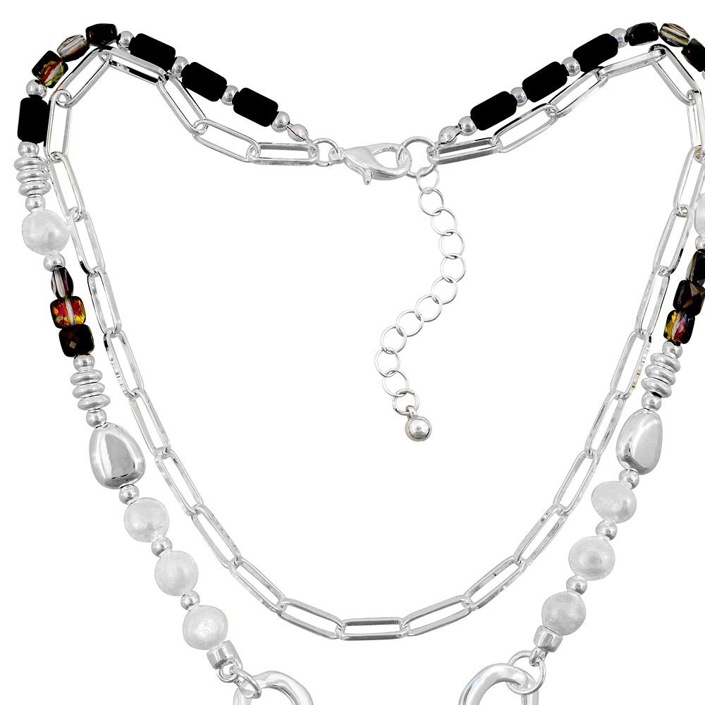 Колье Fiore Luna PEARL BCN09023-08 S