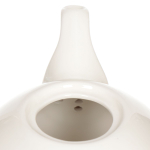 Чайник заварочный керамика, 0.85 л, с подставкой для подогрева, Белый, 306657