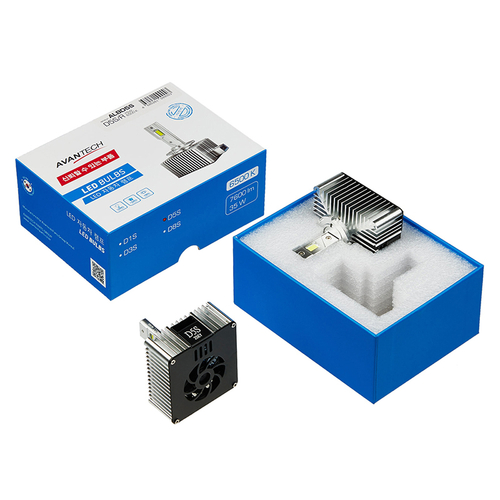 Лампа светодиодная головного света, D5S 35 Ватт, 6500К, 7600lm комплект 2 шт. ALBD5S