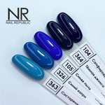 Nail Republic Гель-лак 105 Синяя пыль, 10 мл