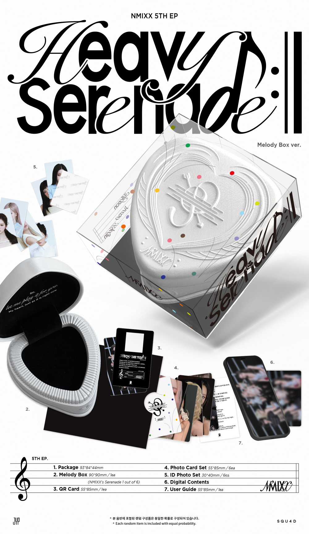 Альбом NMIXX - Heavy Serenade (Melody Box Ver.)