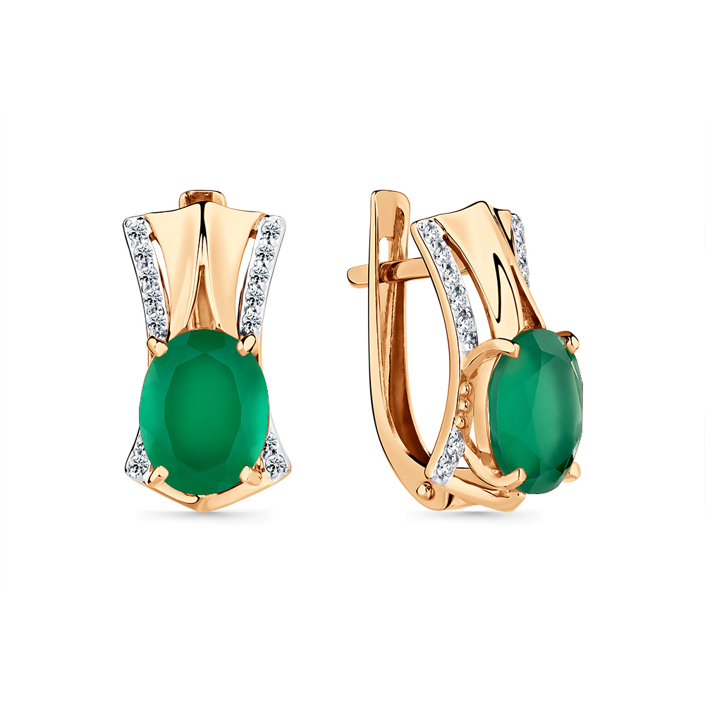 Серьги из золота 585 пробы