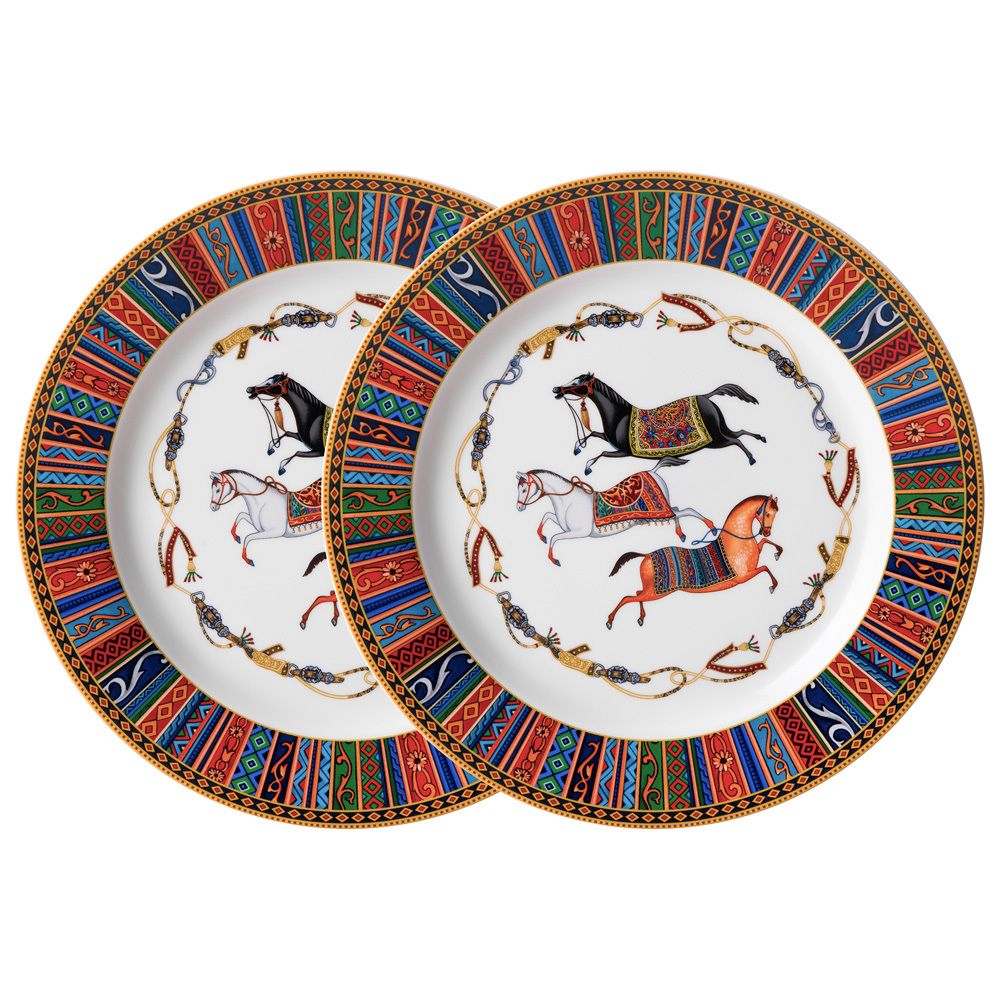 НАБОР ТАРЕЛОК ЗАКУСОЧНЫХ LEFARD "PASSAGE" 2 ШТ. 22,5 СМ (КОР=24НАБ.)