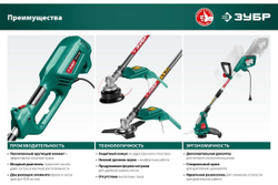 Сетевая коса ЗУБР 1700 Вт КСВ-42-1700