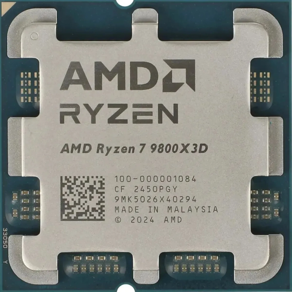 Процессор AMD Ryzen 7 9800X3D AM5 tray (100-000001084)