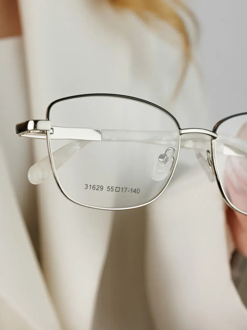 Оправа для очков для зрения женская металлическая