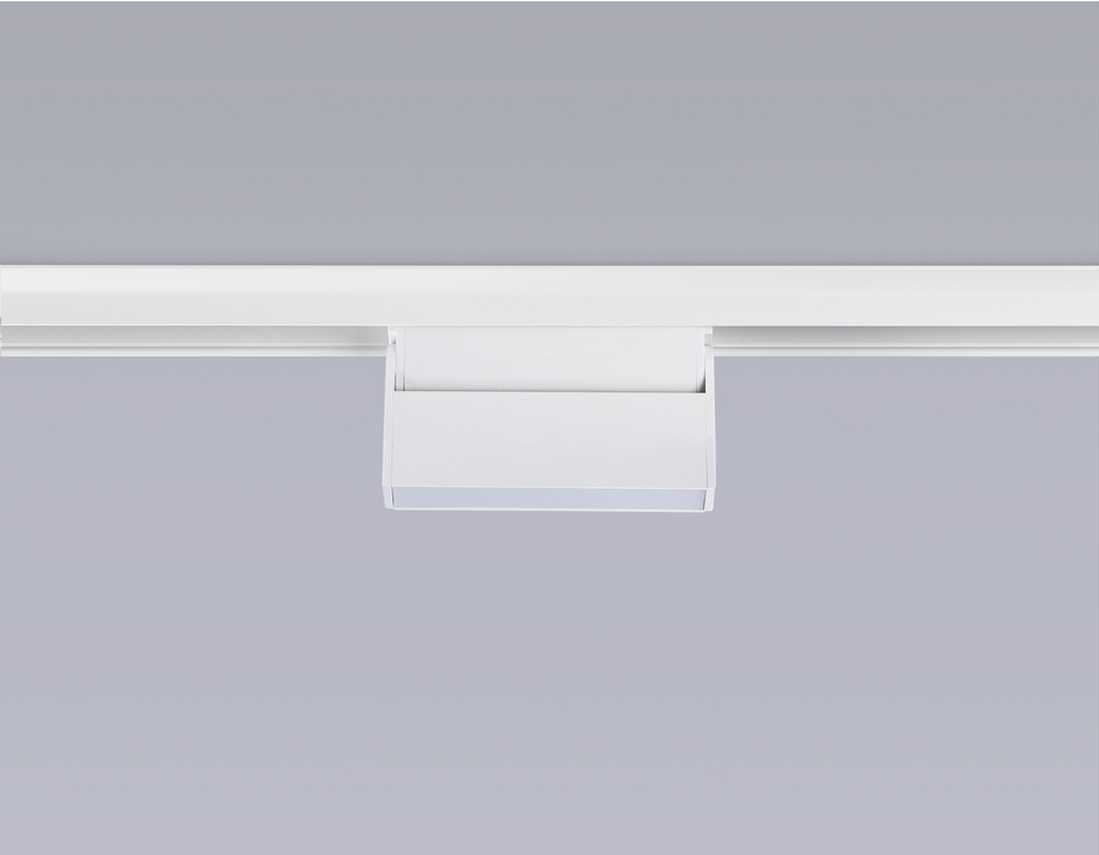 Светильник светодиодный трековый для шинопровода Magnetic GL4058 WH белый IP20 6W 4200K 48V 115*22*105