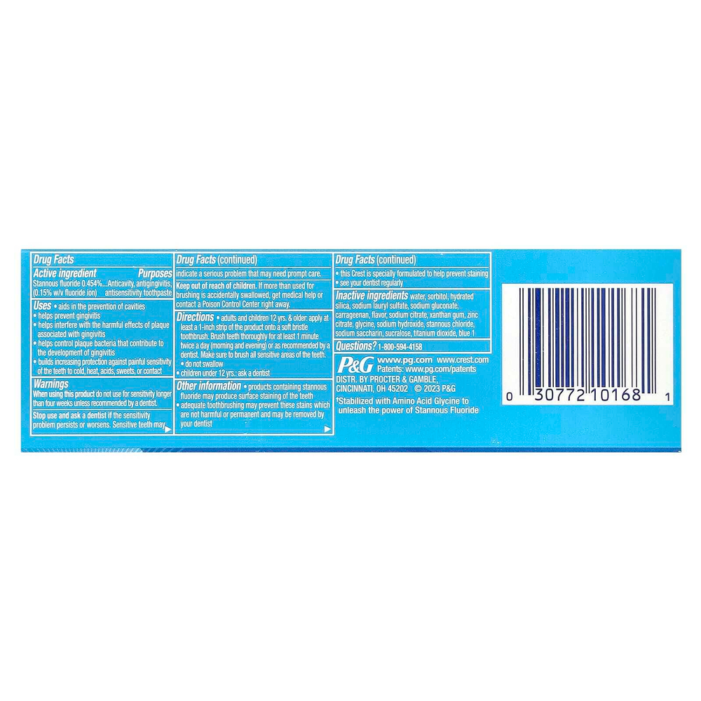 Crest, Pro-Health, зубная паста с фторидом, чистая мята, 85 г (3 унции)
