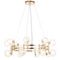 Подвесная люстра Crystal Lux Luxury SP16 Gold