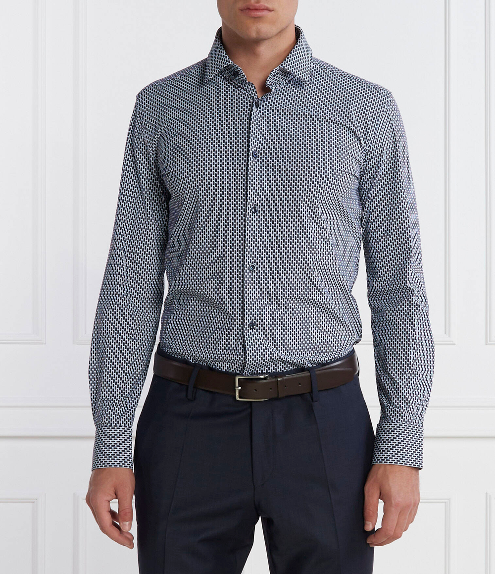 Рубашка P-HANK BOSS BLACK - темно-синий(50508738)