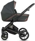 Детская коляска Noordi Aqua V2 4 в 1 с автокреслом Terra Edusky Black и базой 1482619 Forest Green