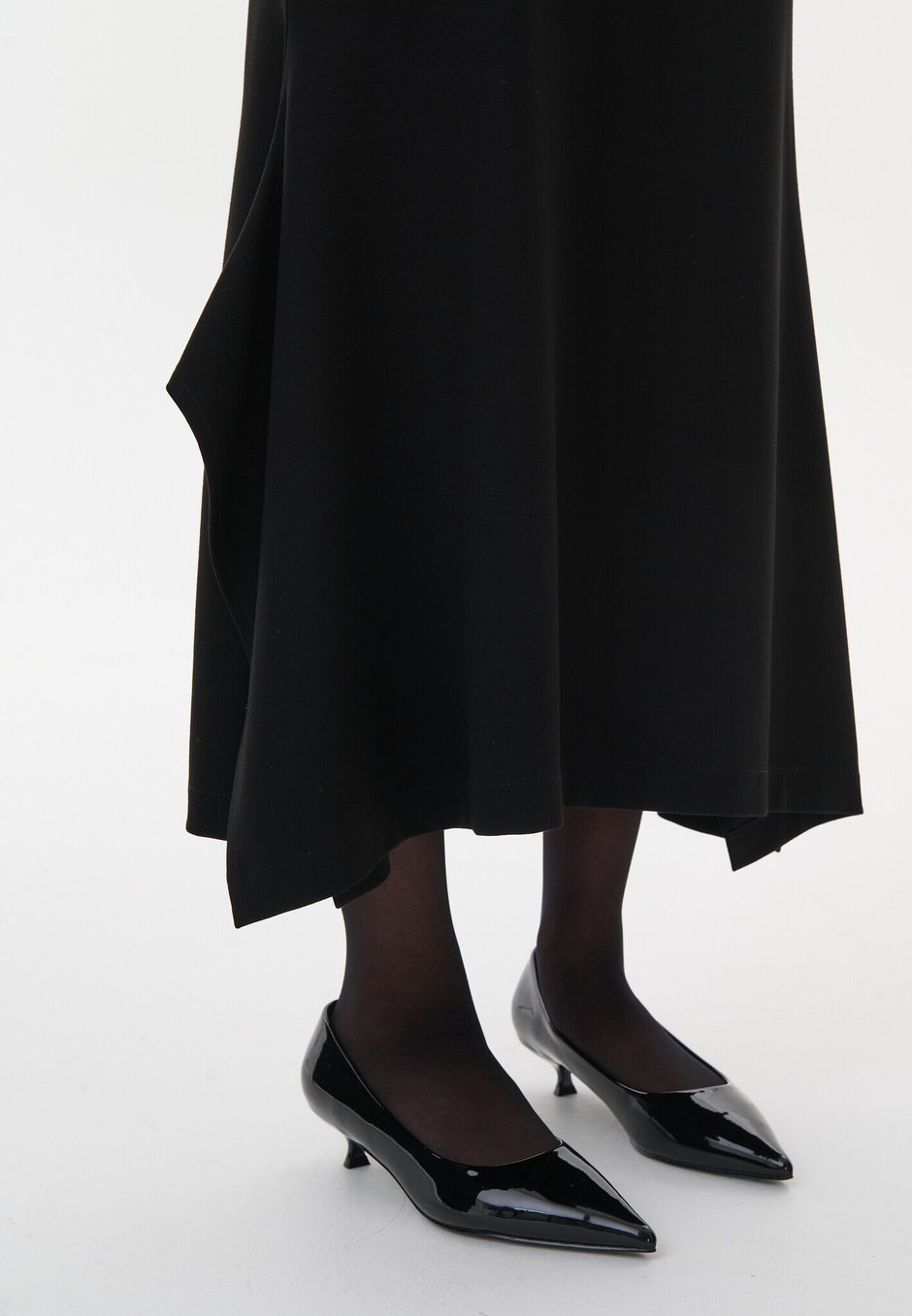 Юбка с разрезами