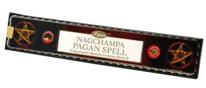 Ppure Nag Champa Pagan Spell Благовоние-масала Языческое Заклинание, 15 г