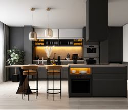 Подвесной светодиодный светильник Maytoni Madmen MOD128PL-L6AM