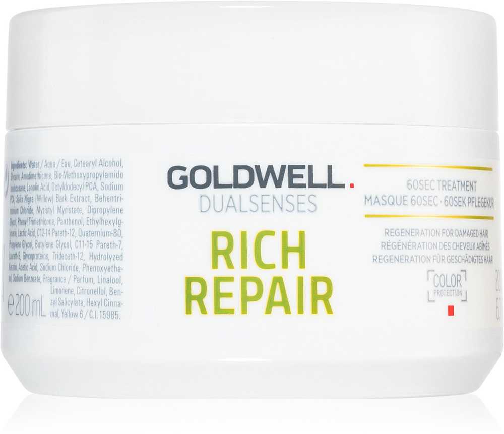 Goldwell Dualsenses Rich Repair - маска для сухих и поврежденных волос /   200  ml  / GTIN 4021609061397